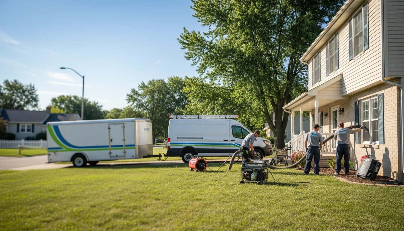 Flooded Basement Restoration And Cleanup With Repair in Staples, MN near me